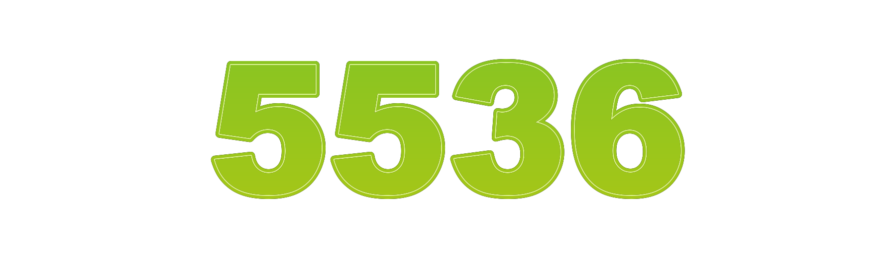 5536